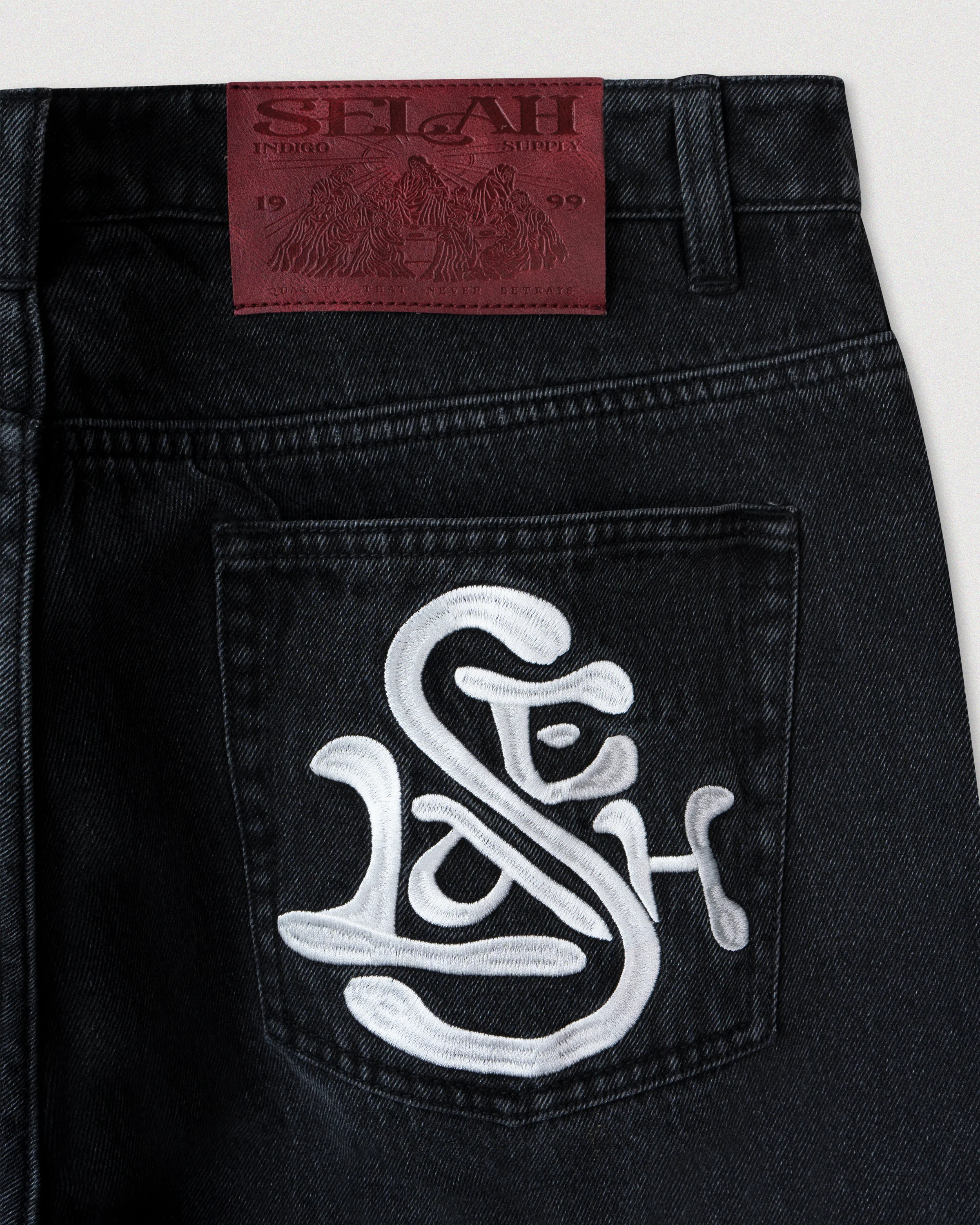 "LOGO" RELAXED DENIM - Image 5