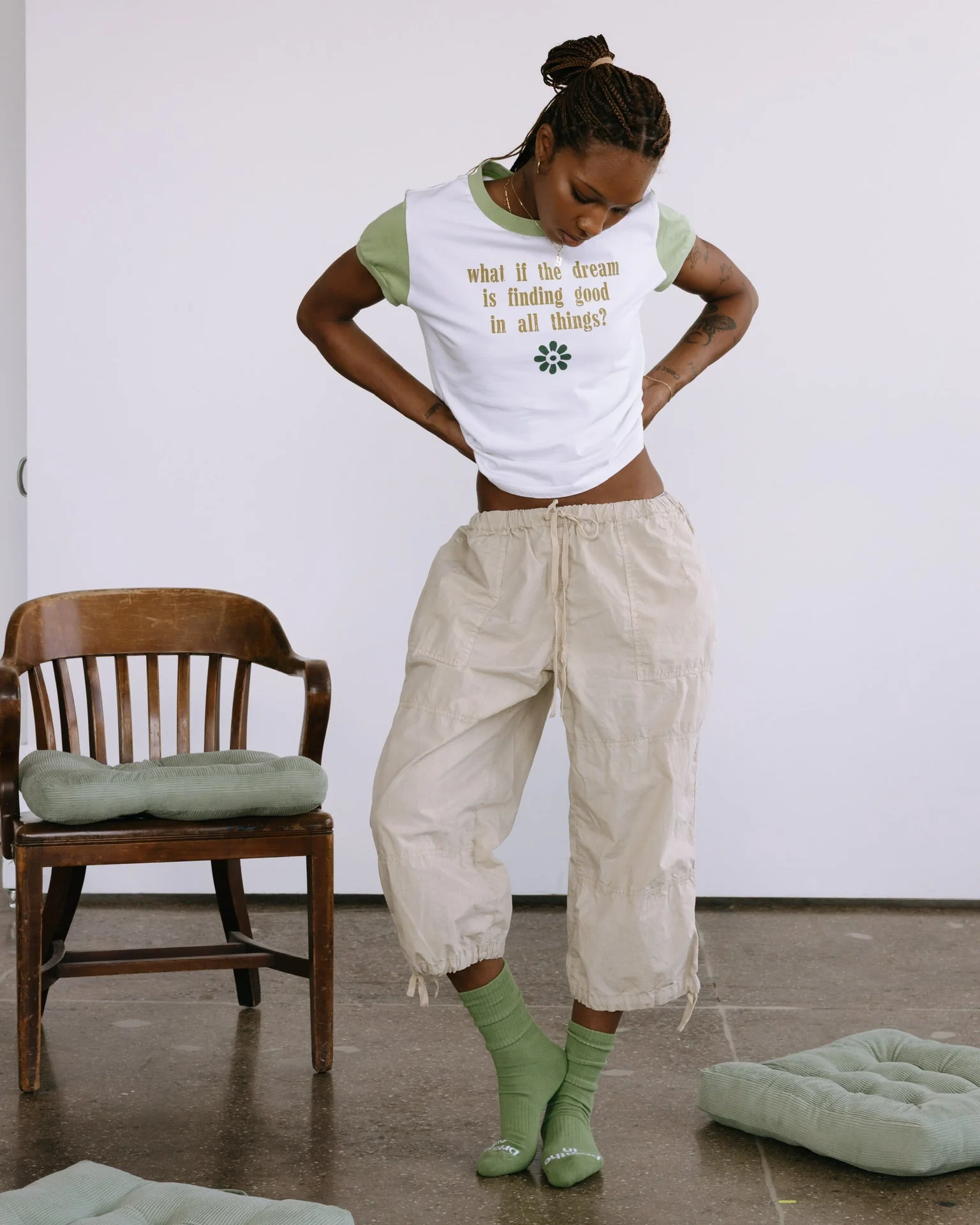 "SEEING GREEN" MINI TEE - Image 3